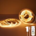 COB Smart LED Strip Light - 16.4ft/5m 2700K Warm White 24V Dimmable Strip Light ... - Image 2