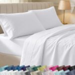 California Design Den Soft 100% Cotton Queen Sheet Set, 400 Thread Count Good Ho... - Image 2