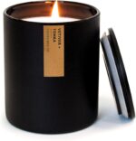 Calyan Wax Co. Vetiver & Tonka Scented Candle - 75 Hour Burn - Luxury Non Toxic ... - Image 2