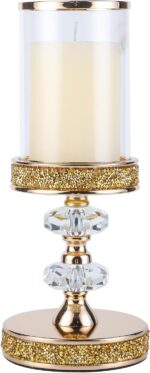 Candle Holder, Pillar Candle Holders, Crystal Candlesticks Holder for Wedding, P... - Image 2