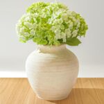 Ceramic Flower Vase Home Decor, 6.2 inch Farmhouse Rustic Vintage Decorative Vas... - Image 2