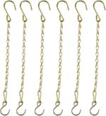 Chain for Hanging Plants,11 Inch Gold Hanging Chain, Small Basket Chain Kits wit... - Image 2