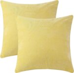 Chenille Throw Pillow Covers, Farmhouse Cushion Covers Dyed Decoration Pillow Co... - Image 2
