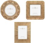 Classic Gold 1920s Mini Frame Set/Set of 3/2.5x2.5 & 2.5x3.5 In | For Tabletop D... - Image 2