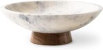 Cork & Mill Marble Decorative Bowl for Home Decor - Handcrafted Natural Stone wi... - Image 2