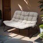 Crestlive Products Outdoor Loveseat, 2-Seat Sofa with Soft Cushion, All-Weather ... - Image 2
