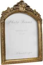 Cuspin 8x10 Picture Frame Vintage Gold Frames, Antique Gold Ornate Resin Photo F... - Image 2