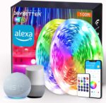 DAYBETTER Smart WiFi Led Lights 100ft - Led Strip Lights Work with Alexa and Goo... - Image 2