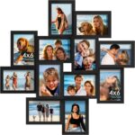 DUENPY 4x6 Collage Picture Frames, 12-Pack Solid Wood Photo Frame, Picture Frame... - Image 2