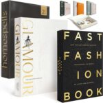 Decorative Books for Home Decor – Black & White Linen Faux Books for Decoration:... - Image 2