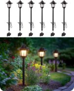 EDISHINE Low Voltage Landscape Lights, 12V 3W 120LM 3000K Seed Glass Outdoor Lan... - Image 2