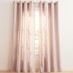 Exclusive Home Loha Linen Grommet Top Curtain Panel Pair, 54"x96", Blush - Image 2