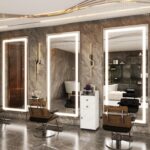 FENNIO 70" x 32" Large Luxury Wall Mounted Mirror with LED Lights - Full Length ... - Image 2