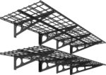 FLEXIMOUNTS 2-Pack 2x6ft Garage Shelving 24-inch-by-72-inch Heavy Duty Wall Moun... - Image 2