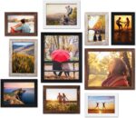 Giftgarden 4 Colors Picture Frames for Multiple Sizes Photos, Four 4x6, Four 5x7... - Image 2