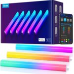Govee Glide Wall Lights, RGBIC LED Light, Smart Gaming Light Compatible with Sma... - Image 2