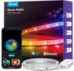 Govee RGBIC LED Strip Lights, Smart LED Lights for Bedroom, Bluetooth LED Lights... - Image 2