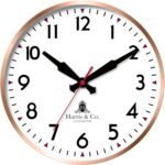 HARRIS & CO. CLOCKMASTERS ( 14 inch Premium Luxury Metal Wall Clock with Glass a... - Image 2
