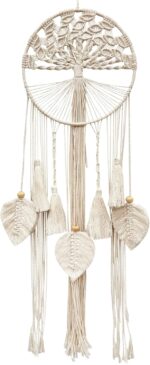 HOLSM-III Tree of Life Boho Tapestry Wall Hanging, Handmade Wall Tapestry for Be... - Image 2