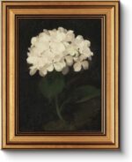 HUARCEY Gold Framed Vintage Wall Art for Living Room, Flowers Painting Canvas Pr... - Image 2