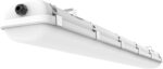 HYPERLITE 4FT LED Vapor Tight Light, 60W 130LM/W Vapor Proof Light Fixture, 5000... - Image 2