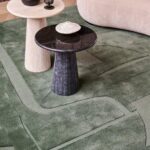Hand-Tufted Modern Rug, Crafted from a Luxurious Blend of New Zealand Wool and S... - Image 2