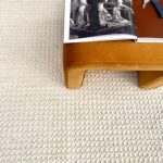 Handwoven Wool Area Rug - Hand Woven Natural Carpet Rugs- Bedroom Living Room Di... - Image 2