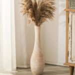 Hanobe Floor Vase Home Decor: 22 inch Tall Decorative Wood Vases for Living Room... - Image 2