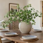 HyeFlora 5PCS Artificial Eucalyptus Leaves Stem Plants for Spring Decor, 32.7 in... - Image 2