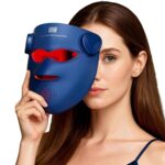 INIA Glow 4D Wireless Red Light Therapy Mask for face – Dual NIR, 320 LEDs, 4 Mo... - Image 2