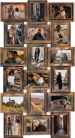 J.M.Deco Collage Picture Frames for Wall Decor, 18-Opening Reunion Family Friend... - Image 2