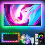 KSIPZE LED Lights for TV, 16.5ft TV led Backlight for 45-75 Inch TVs RGB TV Back... - Image 2