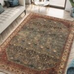 Keen Home Design 5x7 Rug - Machine Washable Area Rug with Non-Slip Backing, Idea... - Image 2