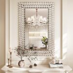 Kelly Miller Jeweled Luxury Bathroom Mirror for Wall, 24"x36" Rectangle Wall Mir... - Image 2