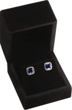 LAODA Black Color Luxury Velvet Stud Earring Box Multiple Use Necklace Pendant E... - Image 2