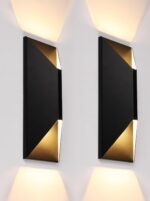 LEONLITE Dimmable LED Up Down Wall Light, 100-277V, CRI 90+, IP65 Waterproof, 10... - Image 2