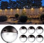 LEONLITE Unique Rays LED Low Voltage Deck Lights Outdoor, 12V Landscape Step Rai... - Image 2