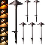 LEONLITE Update 5CCT Low Voltage Pathway Lights, LED Landscape Path Lights, 1800... - Image 2