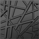 LEVOWAY 33 Pack 3D Wall Panels for Interior Wall Decor, 12''x12'' Black Accent T... - Image 2