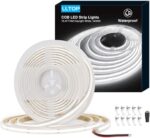 LLTOP COB LED Strip Lights Waterproof IP67 DC24v Daylight White 6000K 16.4ft/5m ... - Image 2