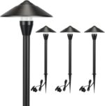 LUTEC 12V Low Voltage Pathway Lights, Die-cast Aluminum Pathway Lights with Conn... - Image 2
