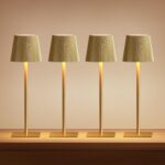 LUTEC 4 Pack Cordless Table Lamp,6000mAh Rechargeable Battery Operated Desk Lamp... - Image 2