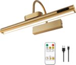 LYTARA Dimmable Cordless Picture Light with Controller and Timer, Rechargeable 5... - Image 2