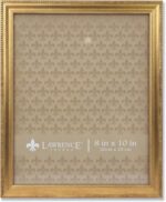 Lawrence Frames Classic Bead Picture Frame, 8x10, Gold - Image 2