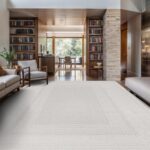 Luul Home Micro Loop Indoor Rug White 8x10 Boho Geometric Neutral Area Rugs for ... - Image 2