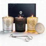 Luxury Soy Candle Gift Set for Women – 3 Pack 7oz Crystal Glass Aromatherapy Can... - Image 2