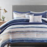 Madison Park Marina Comforter Quilt Combo Set - Modern Luxury Design, All Season... - Image 2