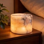 Marble Touch Light, Marble Lamp Night Light Touch Bedside Table Lamp, Type-C Rec... - Image 2