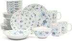 Martha Stewart Empress Bouquet 30 Piece Decorated Porcelain Chip and Scratch Res... - Image 2