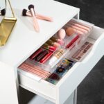 Masirs Expandable Drawer Organizer - Customizable Makeup Vanity Organizing Stora... - Image 2